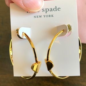 Kate Spade hoop earrings